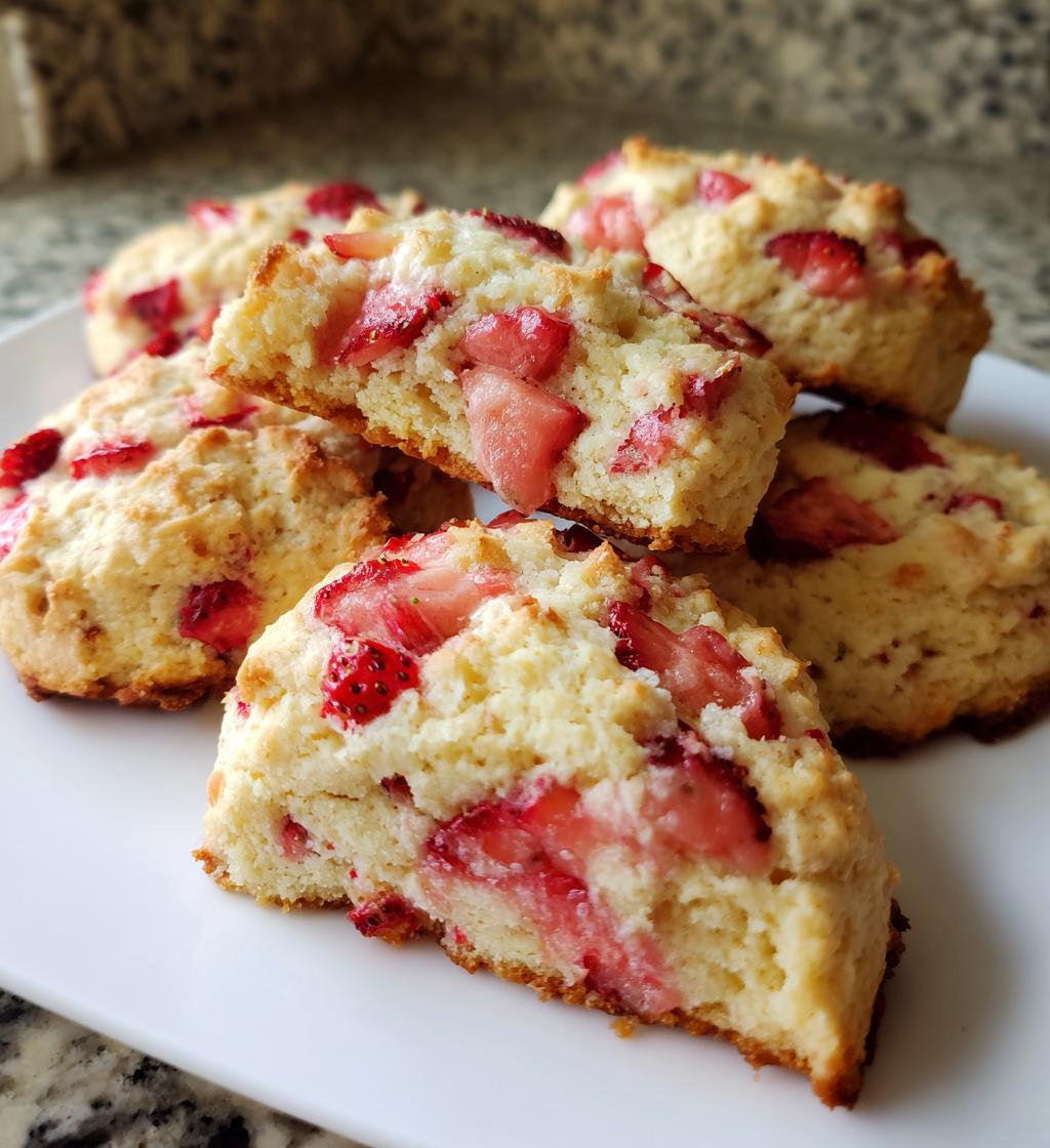Strawberry Shortbread Cookies - detail 1