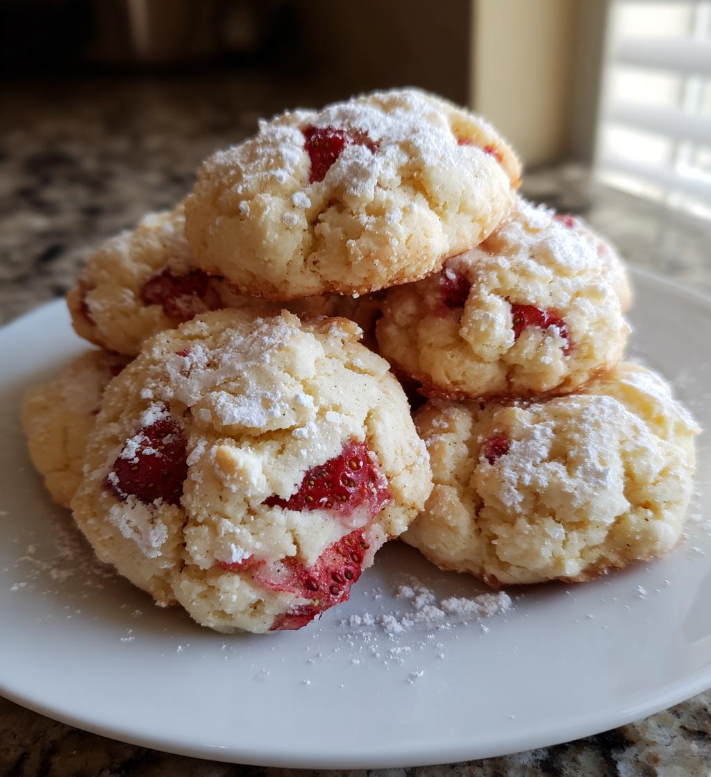 Strawberry Shortcake Cookies - detail 1