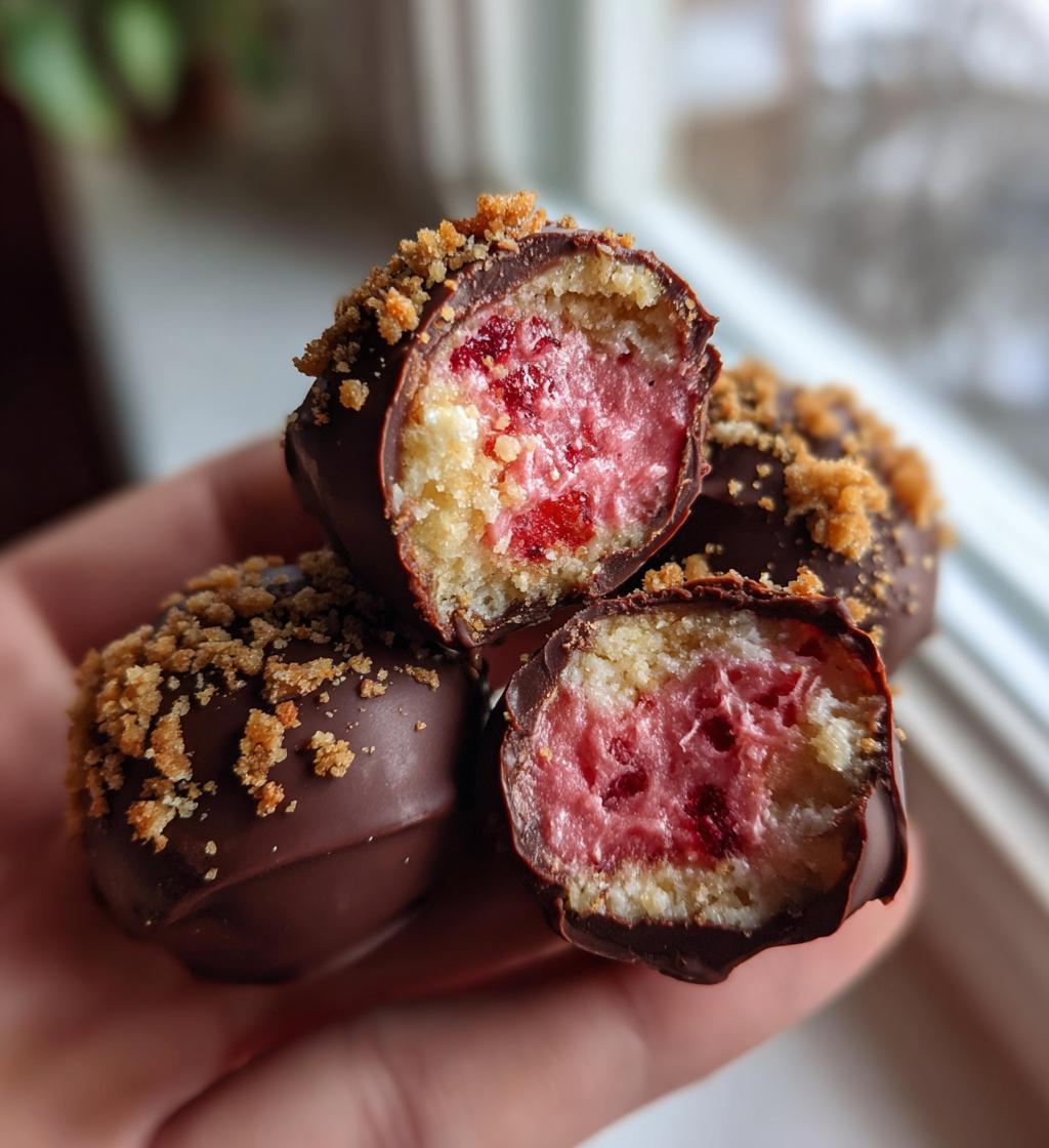 Strawberry Truffles - detail 1