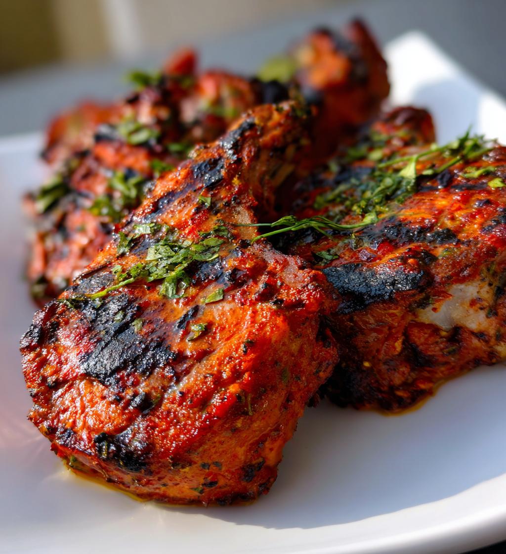 Tandoori Spiced Lamb Chops - detail 1