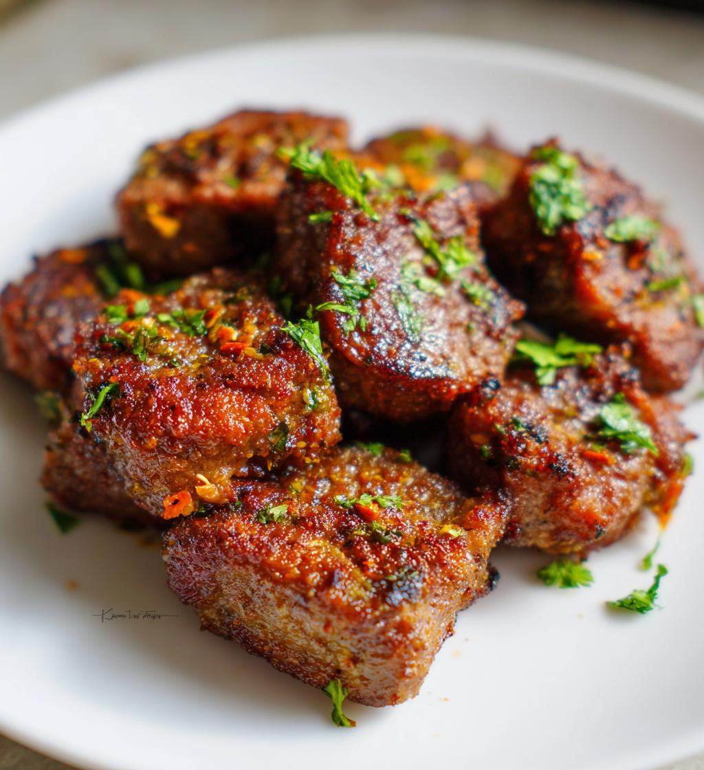 Tassot Bœuf (Fried Beef Cubes) - detail 1