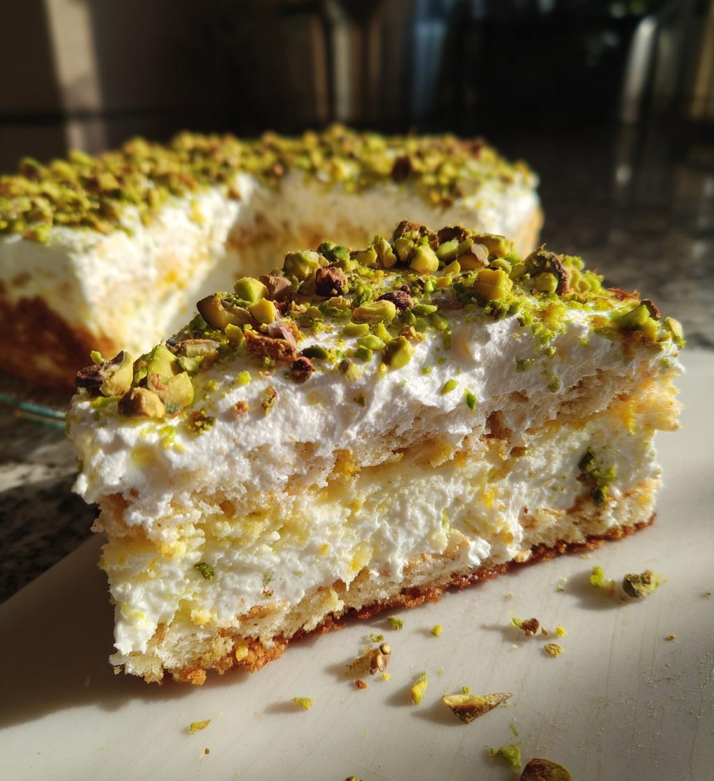 Turkish Milk Cake (Trilece) with Rose Water - detail 1