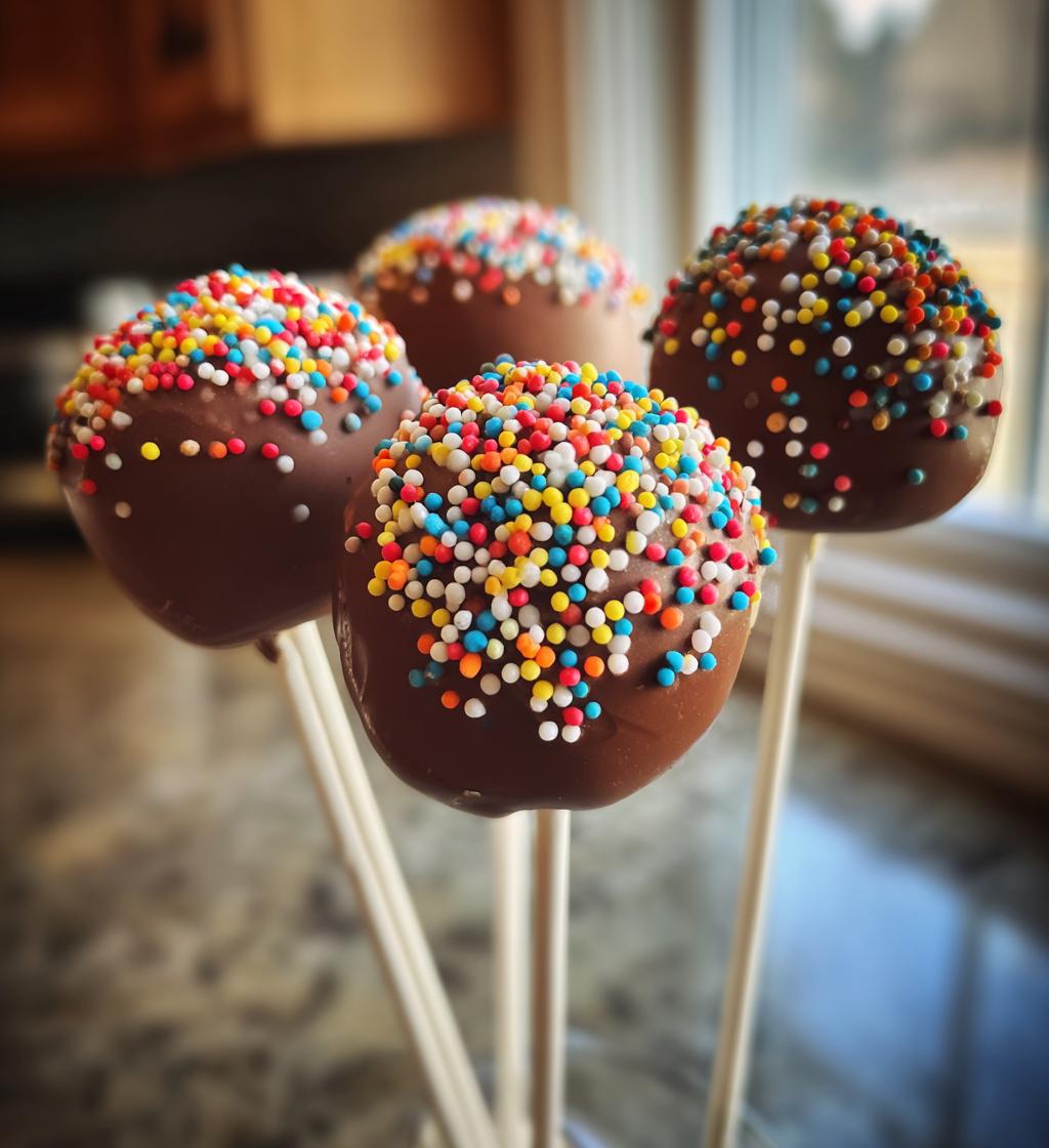 Valentine Oreo Pops - detail 1