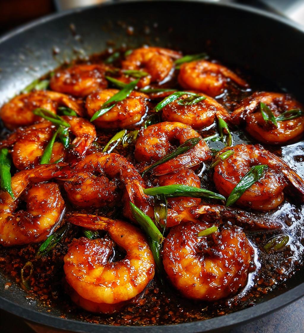 Vietnamese Caramel Shrimp - detail 1