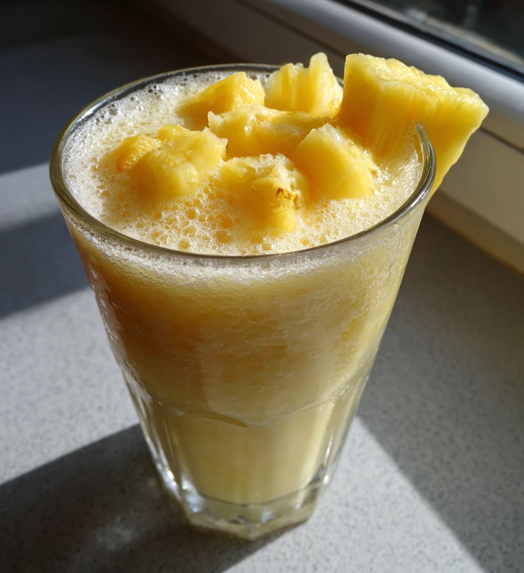 Virgin Piña Colada (Fresh Pineapple & Coconut Cream) - detail 1