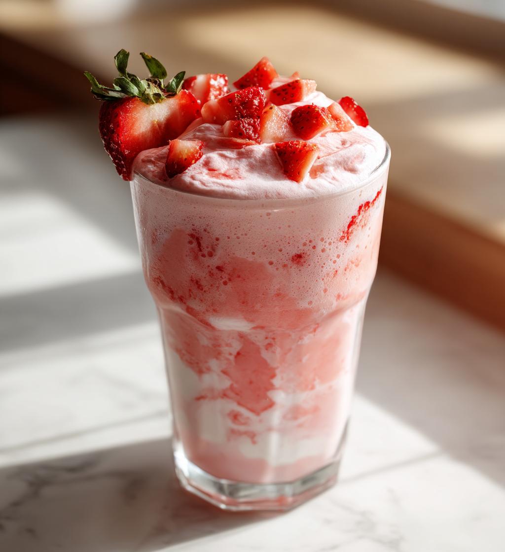 Whipped Strawberry Milk (Korean Style) - detail 1