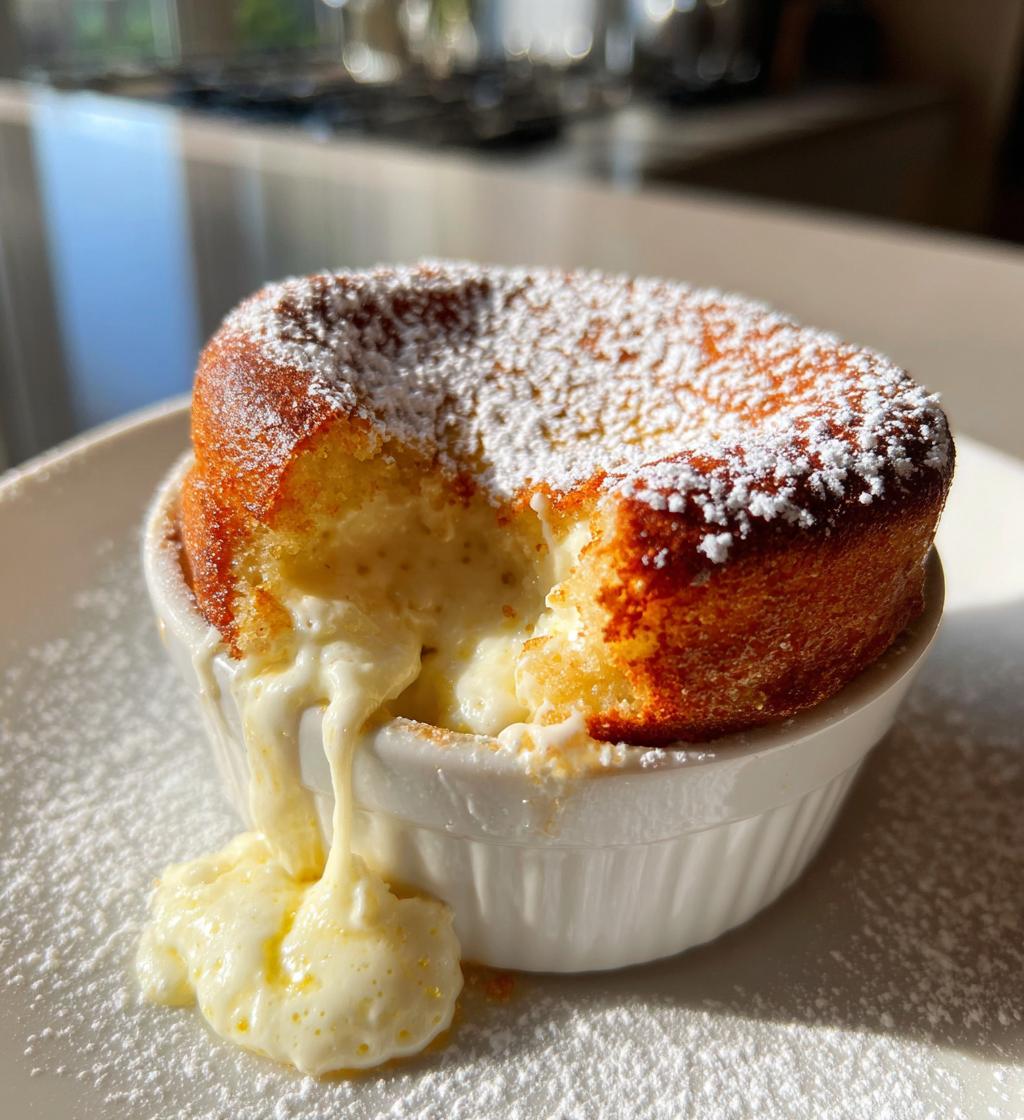 White Chocolate Lava Cake - detail 1