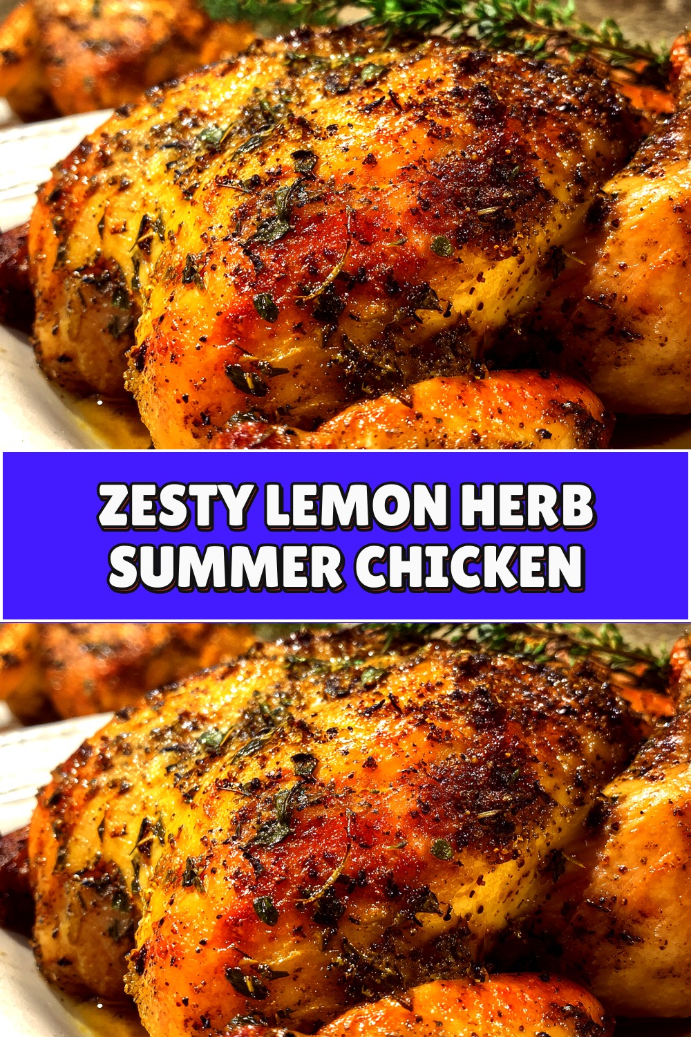 Zesty Lemon Herb Summer Chicken